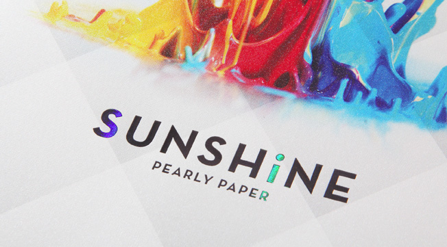 SUNSHINE Pearly Paper Swatches